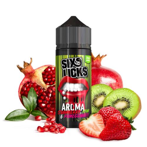Sixs Licks Aroma - Erdbeere Kiwi & Granatapfel - 10ml